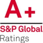 A+ S&P Global Ratings logo