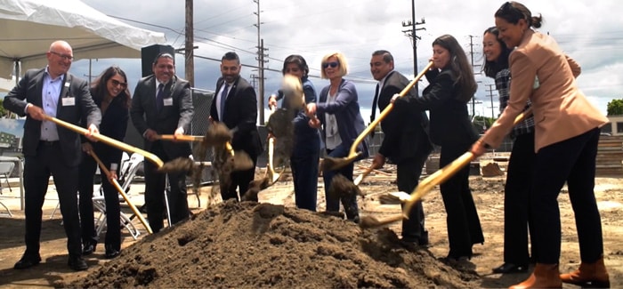 NeighborWorks America groundbreaking the Hunting Square development